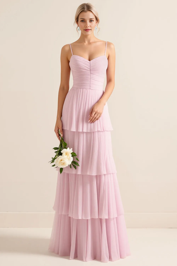 Sleeveless Scoop Neck Lace Chiffon A-Line Evening Gown