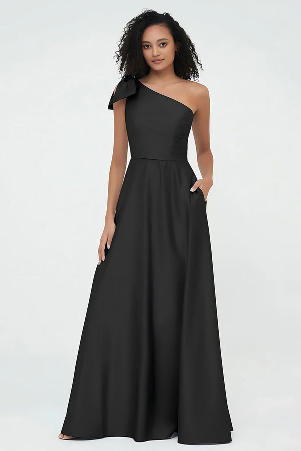 One Shoulder Bridesmaid dresses