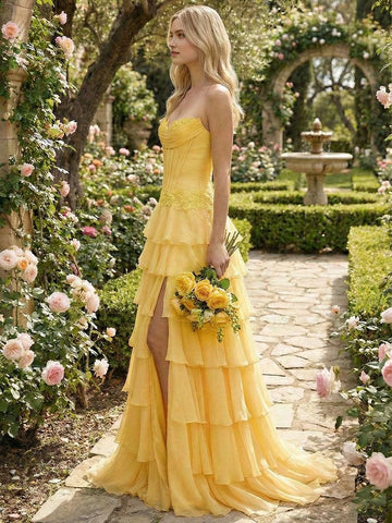 Romantic A Line Sweetheart Sleeveless Lace Up Back Floor Length Prom Dress