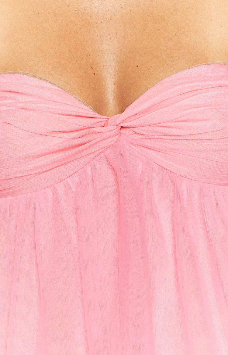 Tiered Tulle A Line Sweetheart Strapless Plain Back Mini Homecoming Dress