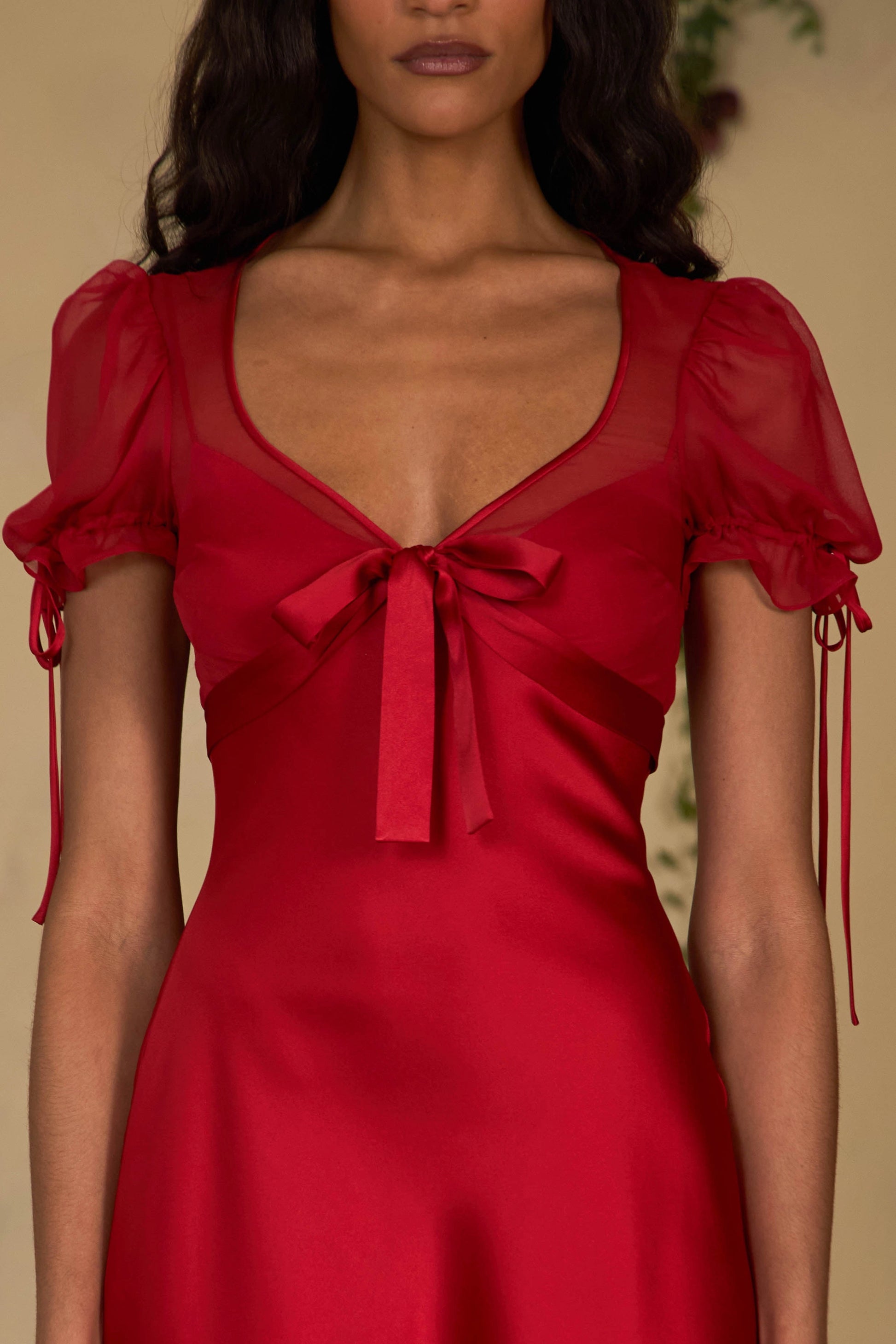 Stunning A‑Line Sweetheart Puff‑Sleeve Mesh‑Back Mini Homecoming Dress