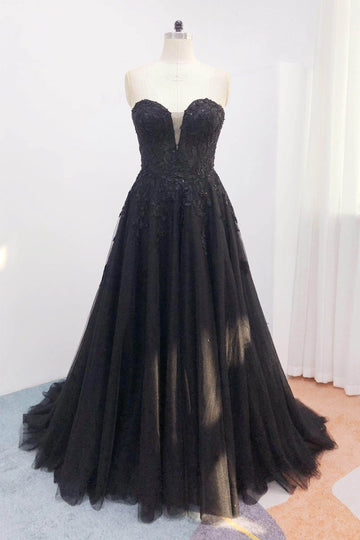 Soft Romantic A-Line Off Shoulder Puff Sleeve Lace Back Chapel Train Bridal Wedding Dress