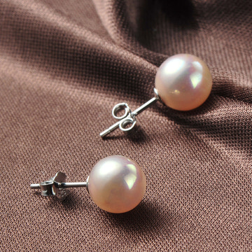 Classic Pearl Stud Earrings for Weddings and Everyday Wear