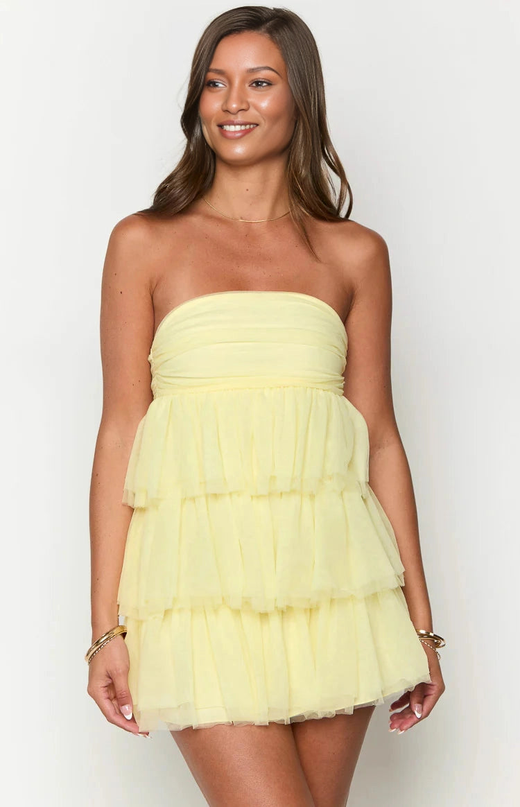 A-Line Strapless Sleeveless Side Zip Mini Homecoming Dress roselledress