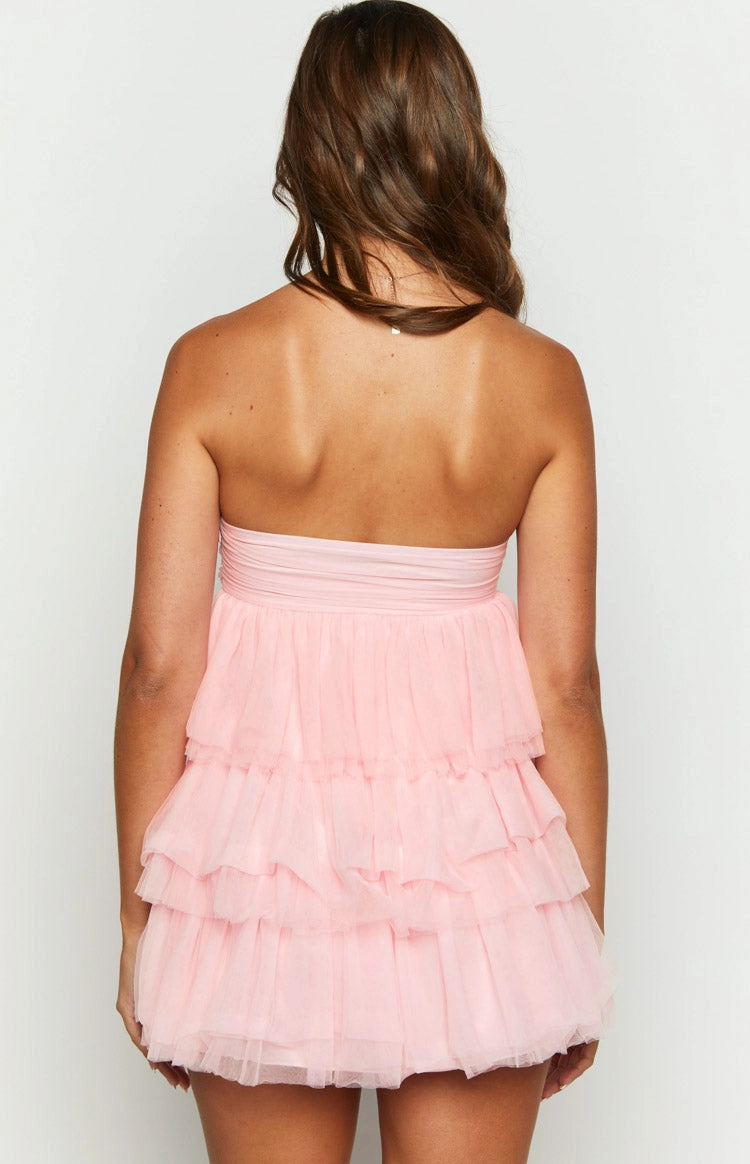 A-Line Strapless Sleeveless Side Zip Mini Homecoming Dress roselledress