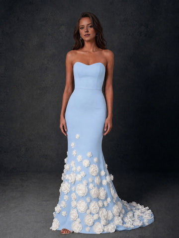 Elegant Black Mermaid Sweetheart Sleeveless Mid-Back Floor-Length Evening Dress