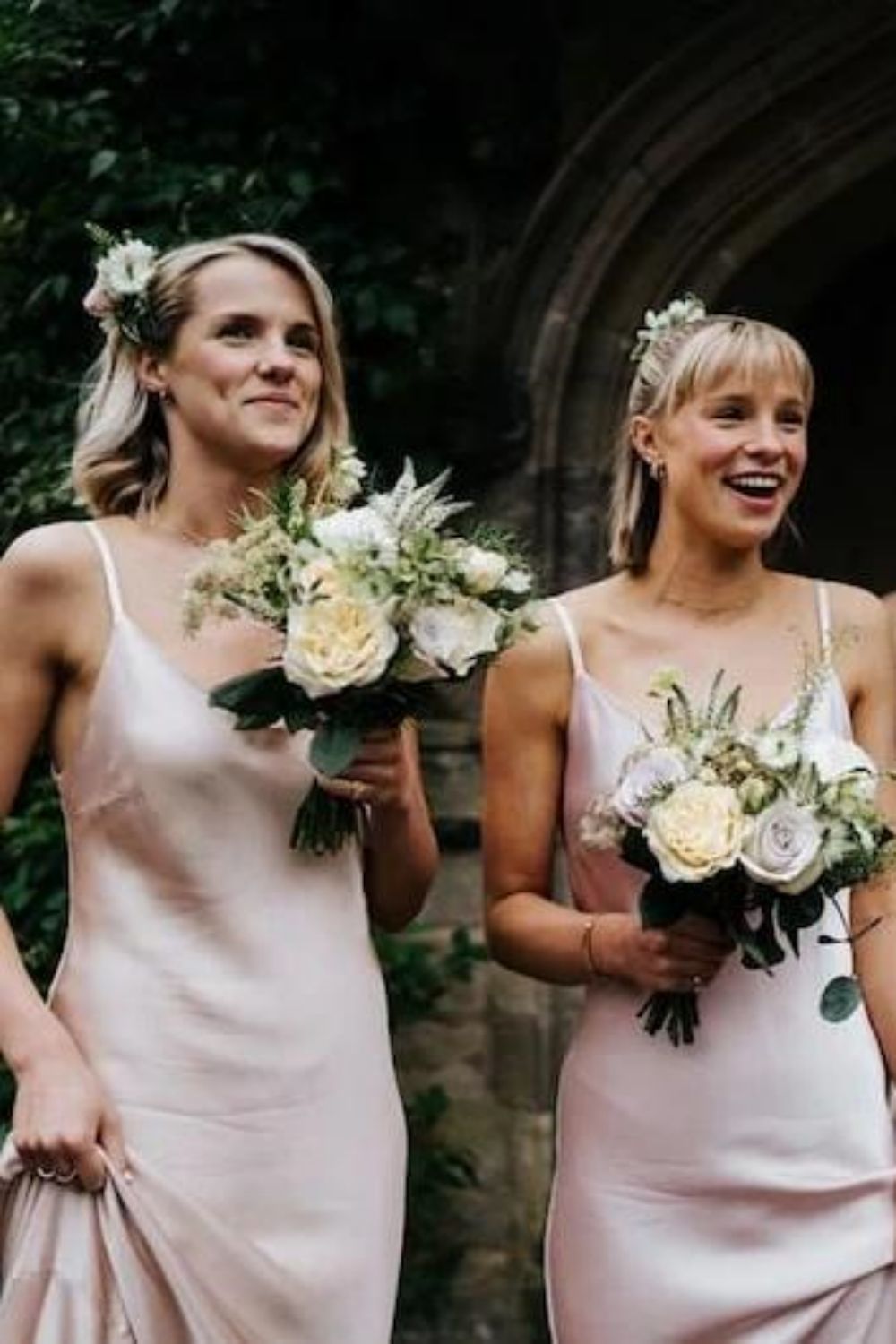 Women's Spaghetti Straps A-Line Satin Bridesmaid Dress Formal Prom Dresses Evening Gown