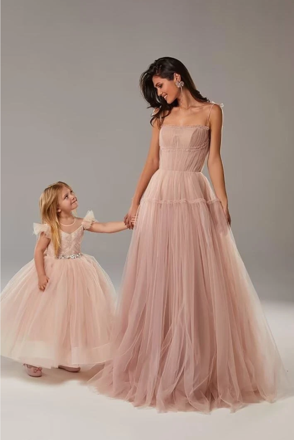 Vestido de fiesta de tul para mujer, largo, corte en A, formal, para noche, vestidos de fiesta formales