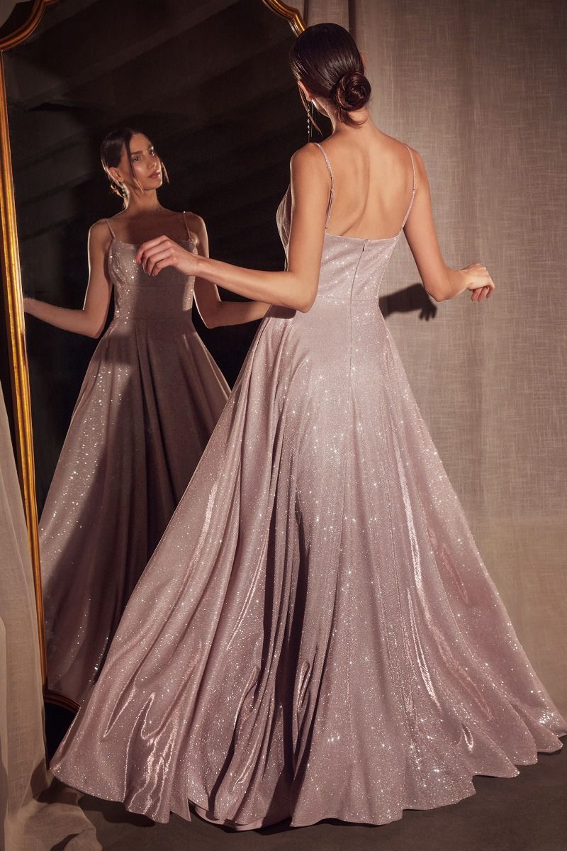 Vestido de fiesta con abertura en A para mujer, vestido de noche formal para ocasiones especiales