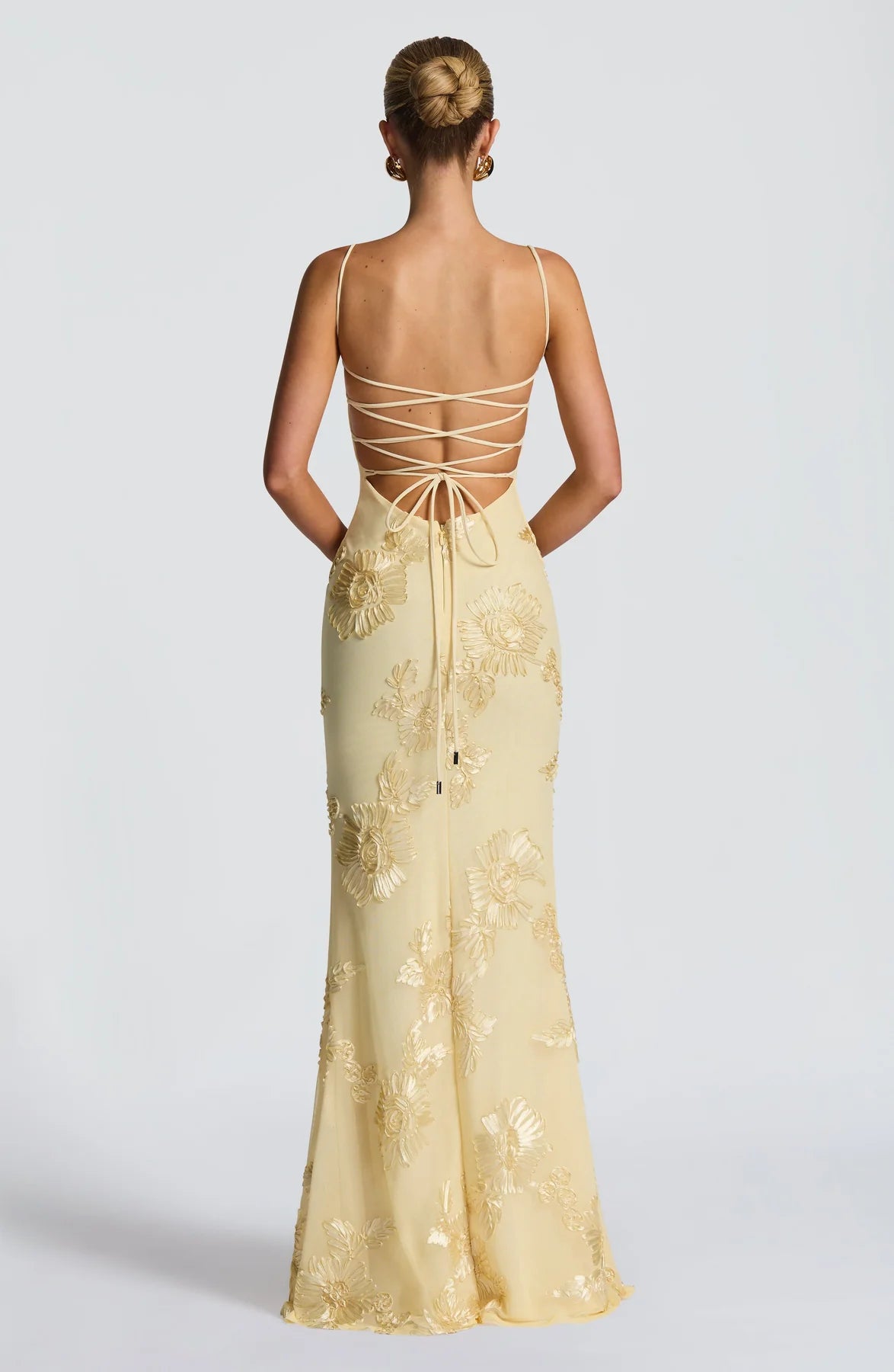 Embroidered Mermaid Sweetheart Sleeveless Tulle Maxi Lace Up Evening Gown