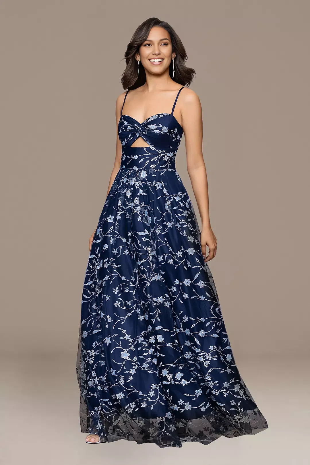 Romantic A-Line Sweetheart Sleeveless Long Lace-Up Evening Dress