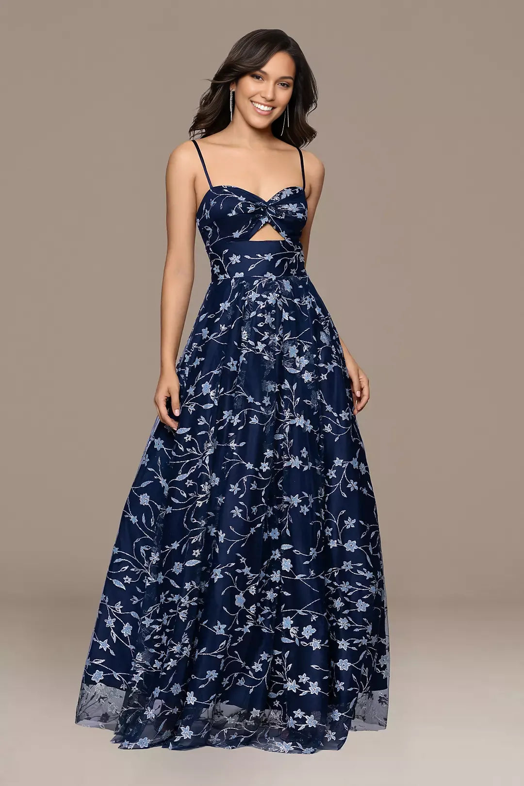 Romantic A-Line Sweetheart Sleeveless Long Lace-Up Evening Dress