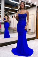 Glamorous Emerald Green Sequin Mermaid Backless Prom Gown