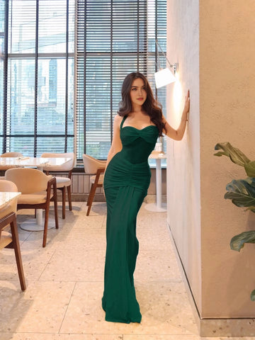 Radiant Sheath Sweetheart Strapless Low Back Floor-Length Prom Dress